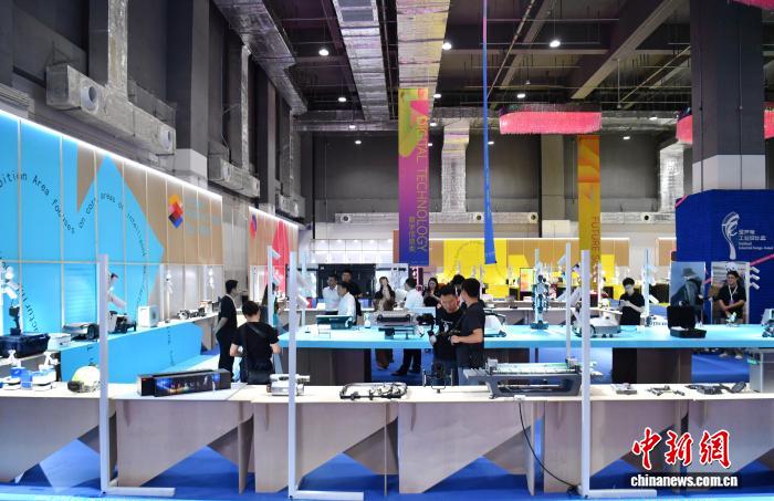 图为活动现场。中新社记者 韩冰 摄