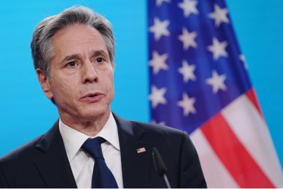 布林肯 资料图北约拒绝俄划出的"红线"俄新社27日