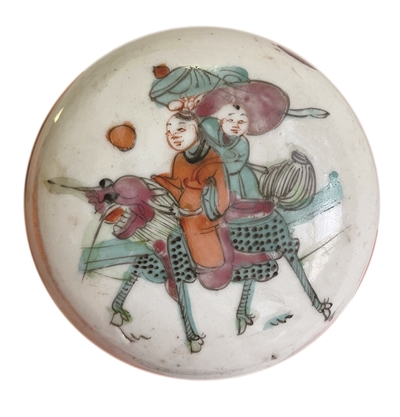 藏品中的“麒麟送子图”