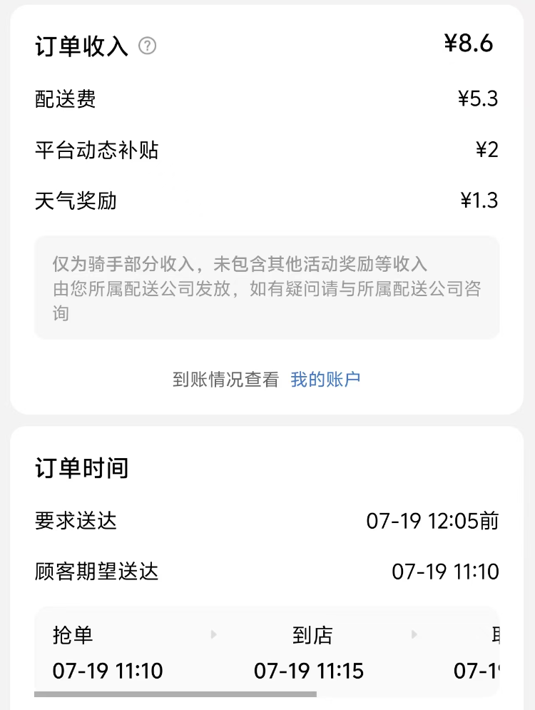 记者体验外卖大战：4小时送17单挣88元，新单提示音就像无形的鞭子时刻催促着插图