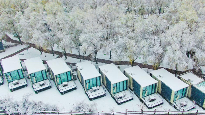 新疆多地迎来降雪