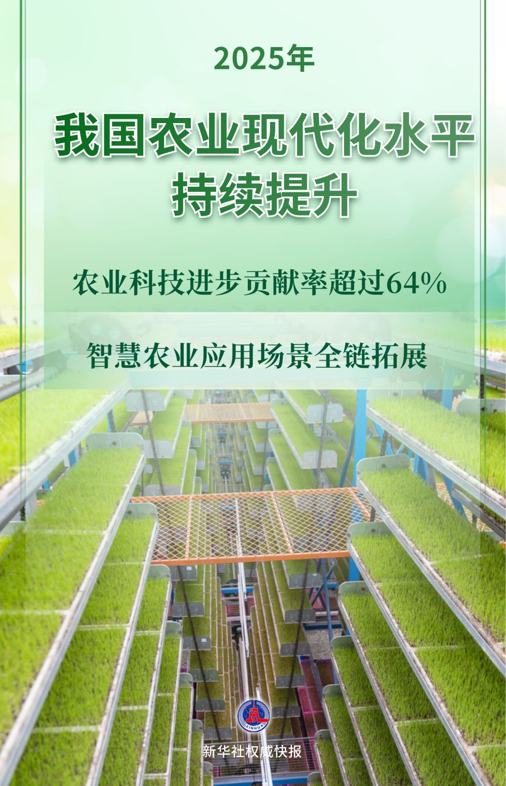 新华社权威快报|向新向智！2025年我国农业现代化水平持续提升