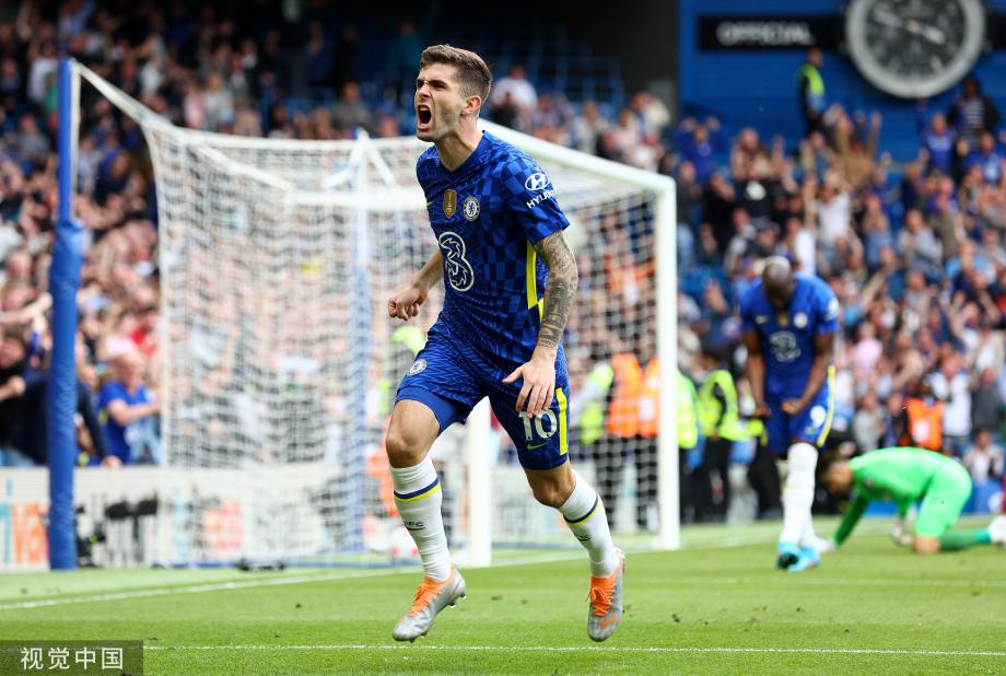 英超普利西奇绝杀切尔西10西汉姆