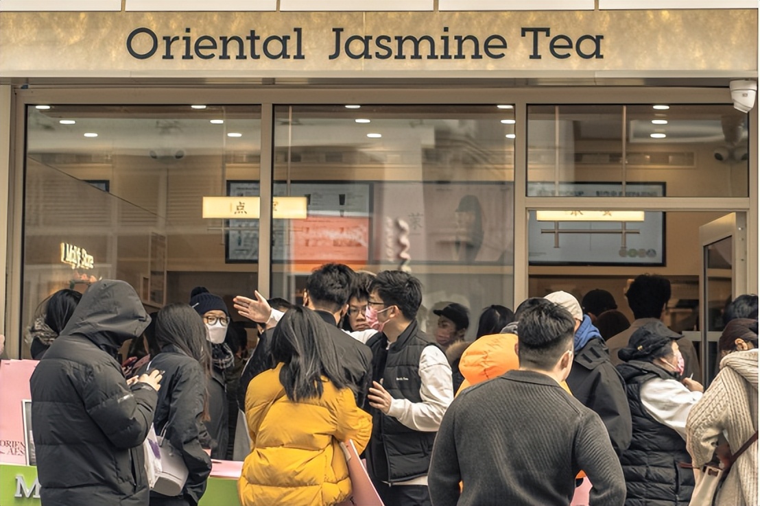 茉莉奶白的“高质量”出海，美国二店再破记录