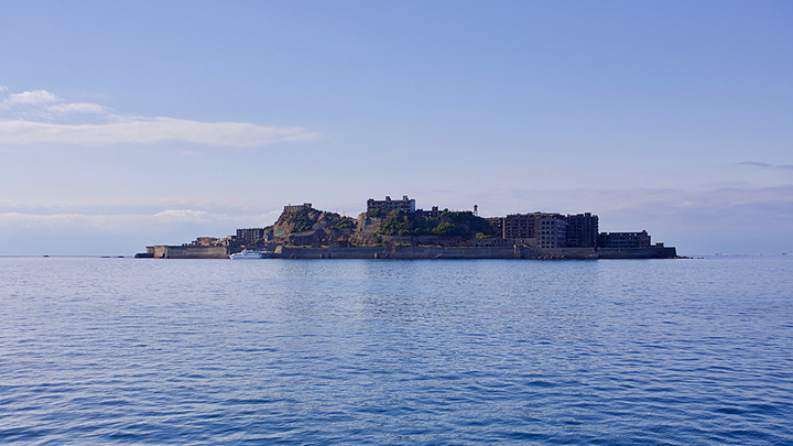 在日本“军舰岛”孤岛上，当年中国劳工几乎无路可逃