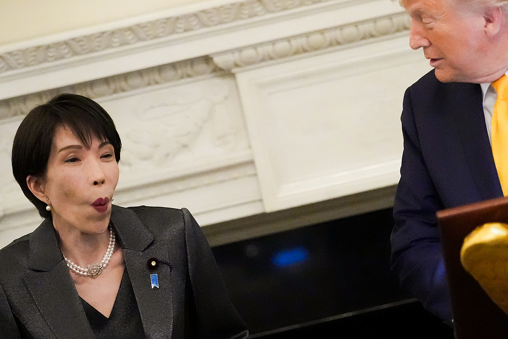 访美结束，高市早苗被批“表情夸张”