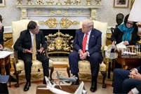 特朗普与哥伦比亚总统会晤 讨论打击毒品走私