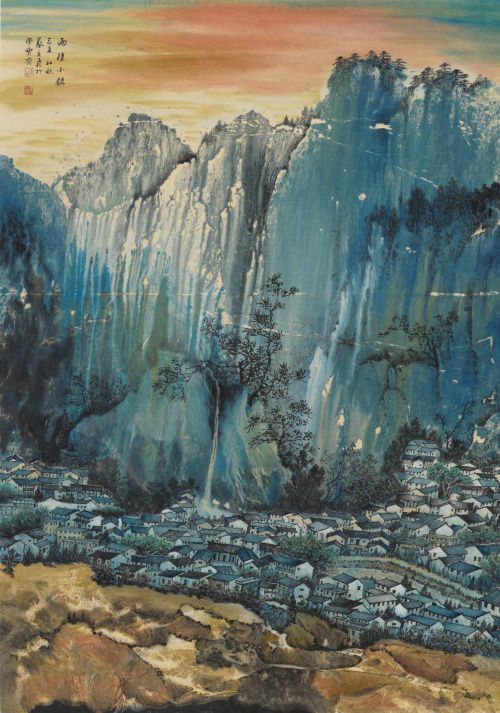 纵情丹青 挥洒诗意——著名书画家蔡云飞先生作品赏析