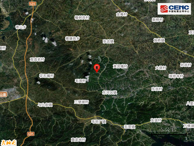 安徽六安市金安区发生3.4级地震插图4