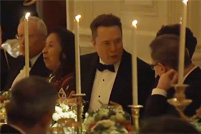 ​马斯克现身白宫参加晚宴