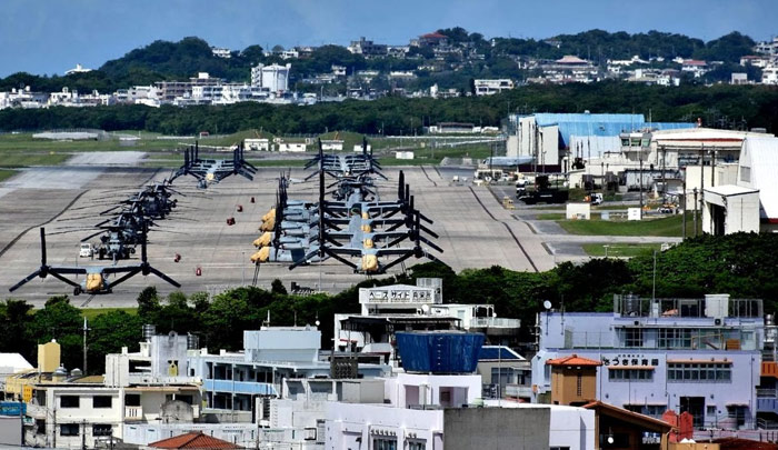 因士兵涉嫌抢劫杀人 驻冲绳美军实施外出限制