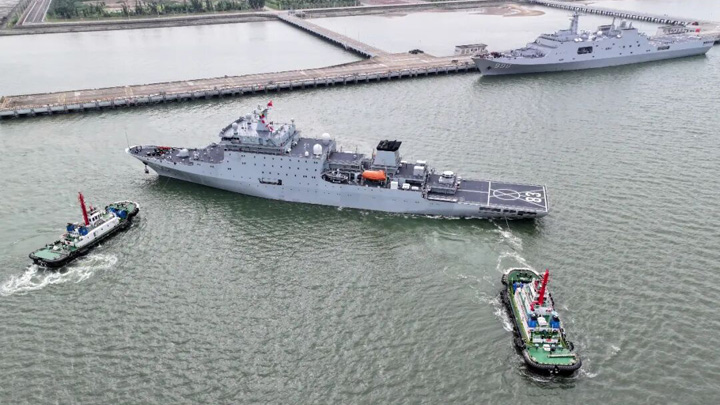 海军83舰编队起航继续执行远海综合实习访问任务