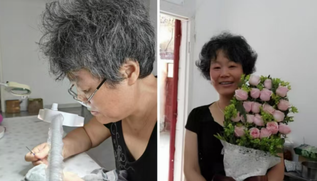 河南57岁织补阿姨21年赚300万，补一件名贵T恤1200元插图