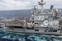 美第三个航母打击群据称准备部署至中东