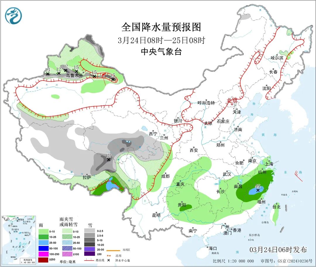 降水显著偏多！未来十天江南华南北部等地阴雨天气持续