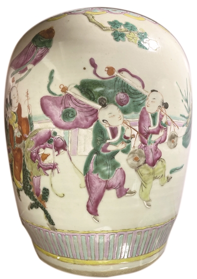 藏品中的“麒麟送子图”