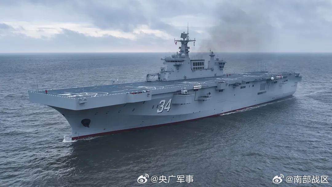 南海训练，湖北舰检验战力
