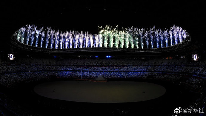 东京奥运会开幕式现场图来了!