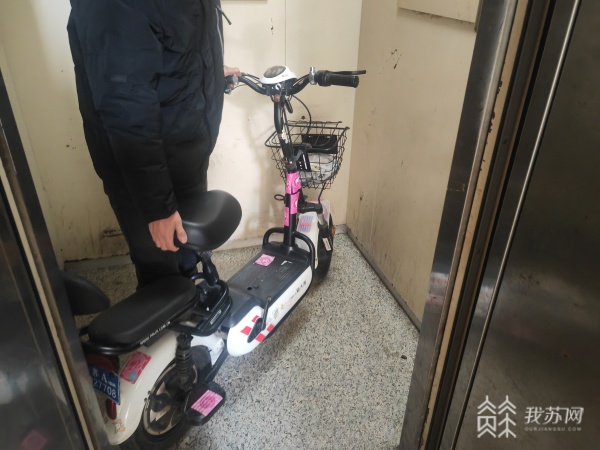 阻止电动车进入 南京推进小区电梯安装智能系统