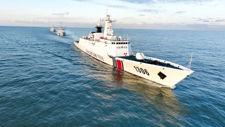 直击现场！中国海警新年训练大片来了