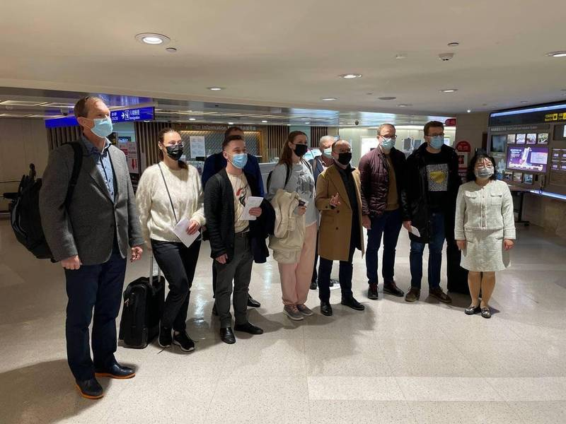 立陶宛、爱沙尼亚及拉脱维亚的国会议员窜访台湾(图片来源:台媒)