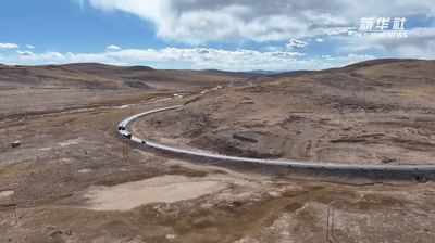 ✅体育直播🏆世界杯直播🏀NBA直播⚽冬瞰青藏线｜“甘当路石”的养路人