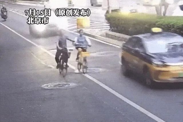 14岁女孩被男子疯狂别车！外卖小哥挺身而出斥退对方，为给患罕见病儿子治病在京跑外卖插图5