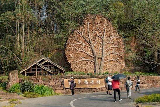一家三口的“幸福”周末：丹棱这个古村让城里人“找”到了乡愁