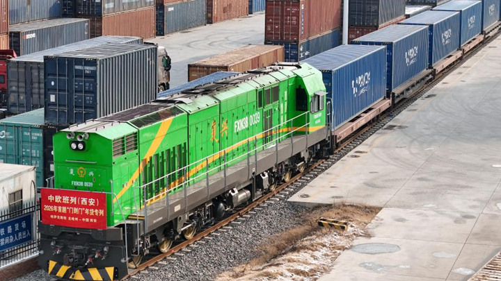 中欧班列运来“洋年货”
