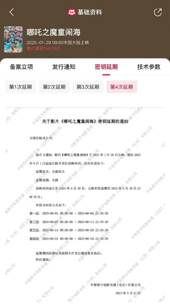 热搜第一！《哪吒2》将下映，票房159亿全球第五，官博发布挥手告别视频：多庆幸能有一程伴你同游插图2