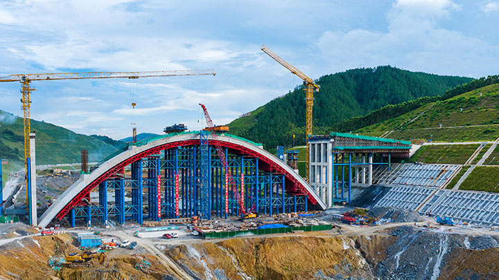 广西灵山：平陆运河建设有序推进