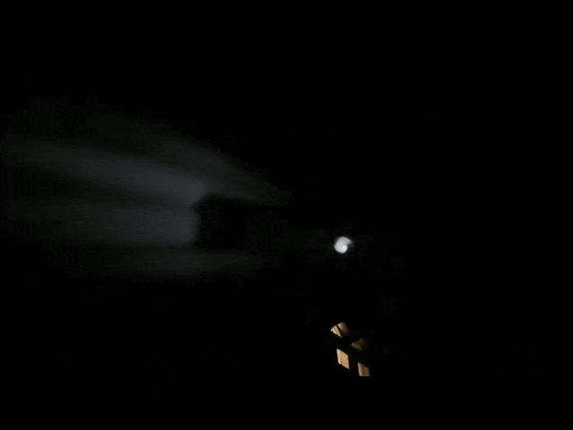 新疆阿勒泰地区夜空出现球状不明飞行物，摄影师称系俄罗斯火箭插图