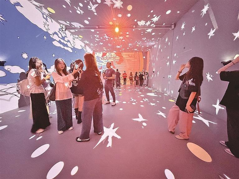数字艺术展的“沉浸之道”