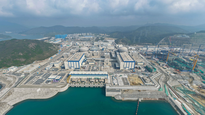 粤港澳大湾区首台“华龙一号”核电机组投产发电