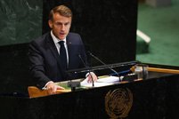 马克龙“暗批”特朗普： 有的国家善变还伤害盟友