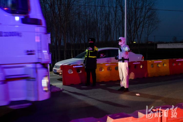 记者直击石家庄市藁城区疫情管控现场