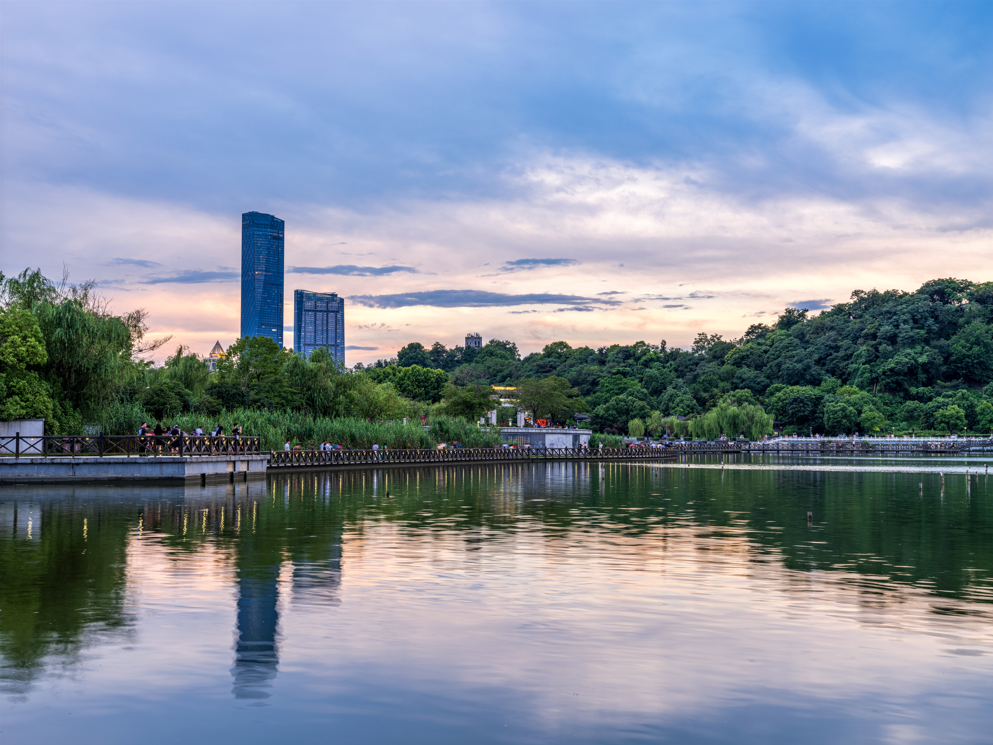 镇江北固湾景区图片