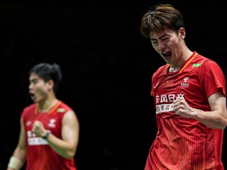 中国组合梁伟铿/王昶挺进男双决赛