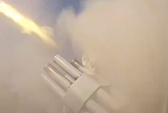 舰艇编队高燃训练现场