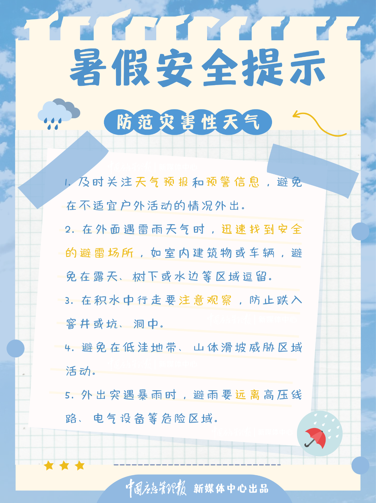 @每一位家长和孩子 暑假安全提示请查收插图4