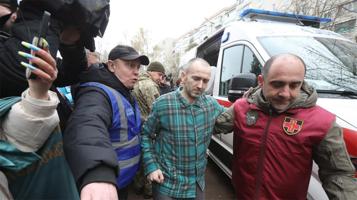 俄乌互换共计350名战俘