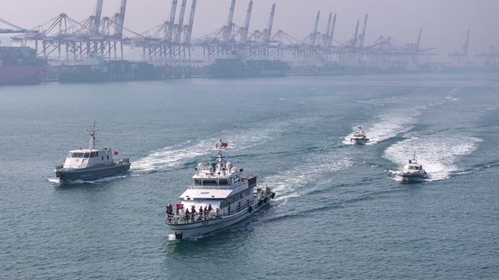 山东青岛：联合执法筑牢口岸安全防线