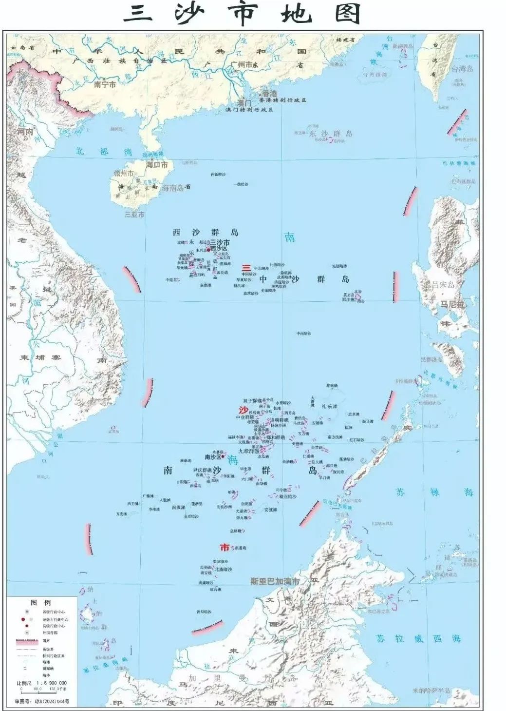 中国南海位置图片图片