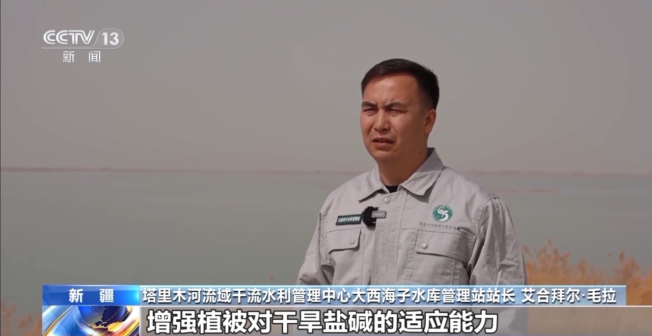新疆塔里木河启动第27次向下游生态输水