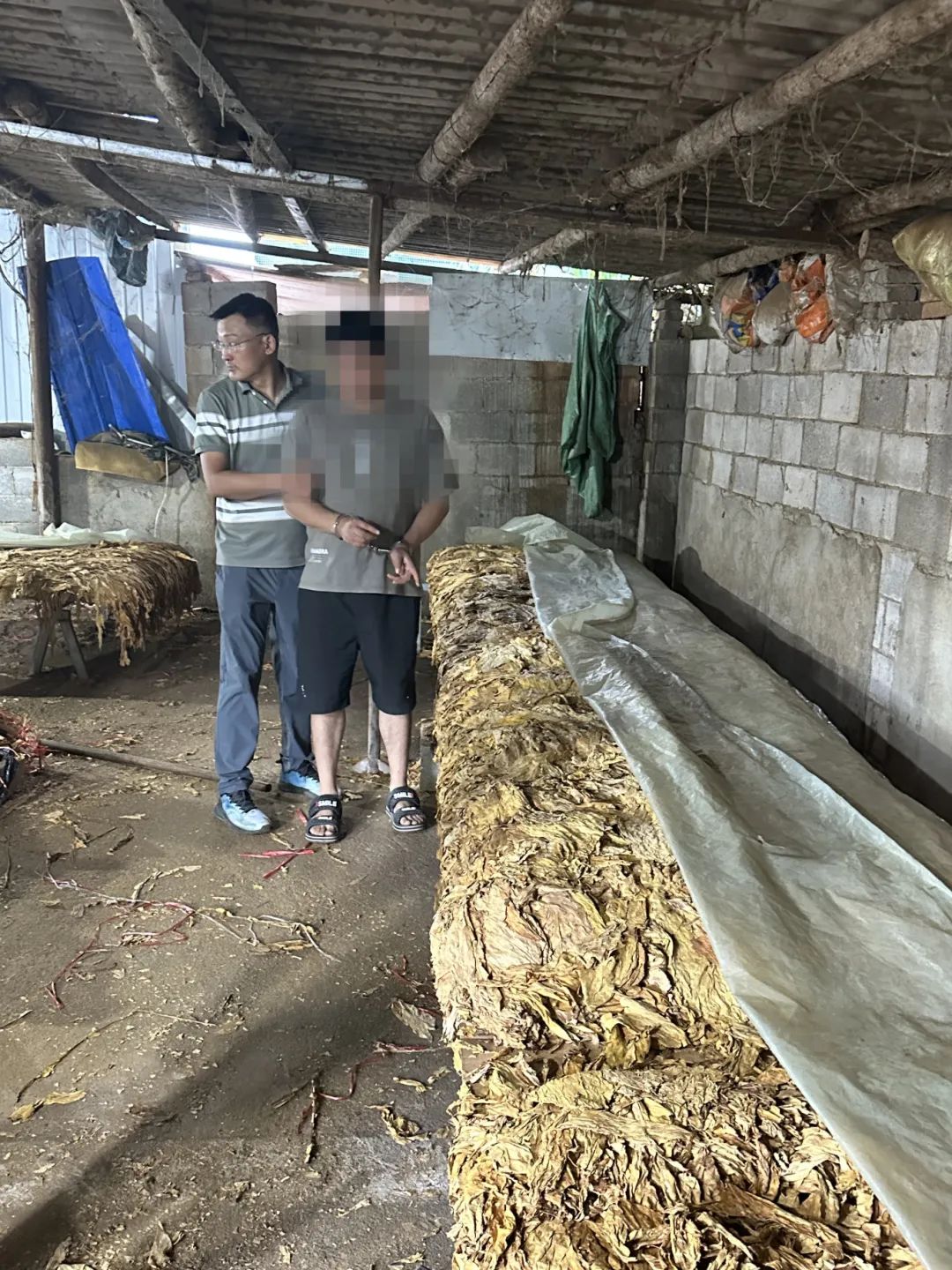 全链条打击，11人落网！内蒙古一地警方破获特大非法经营烟丝案插图4