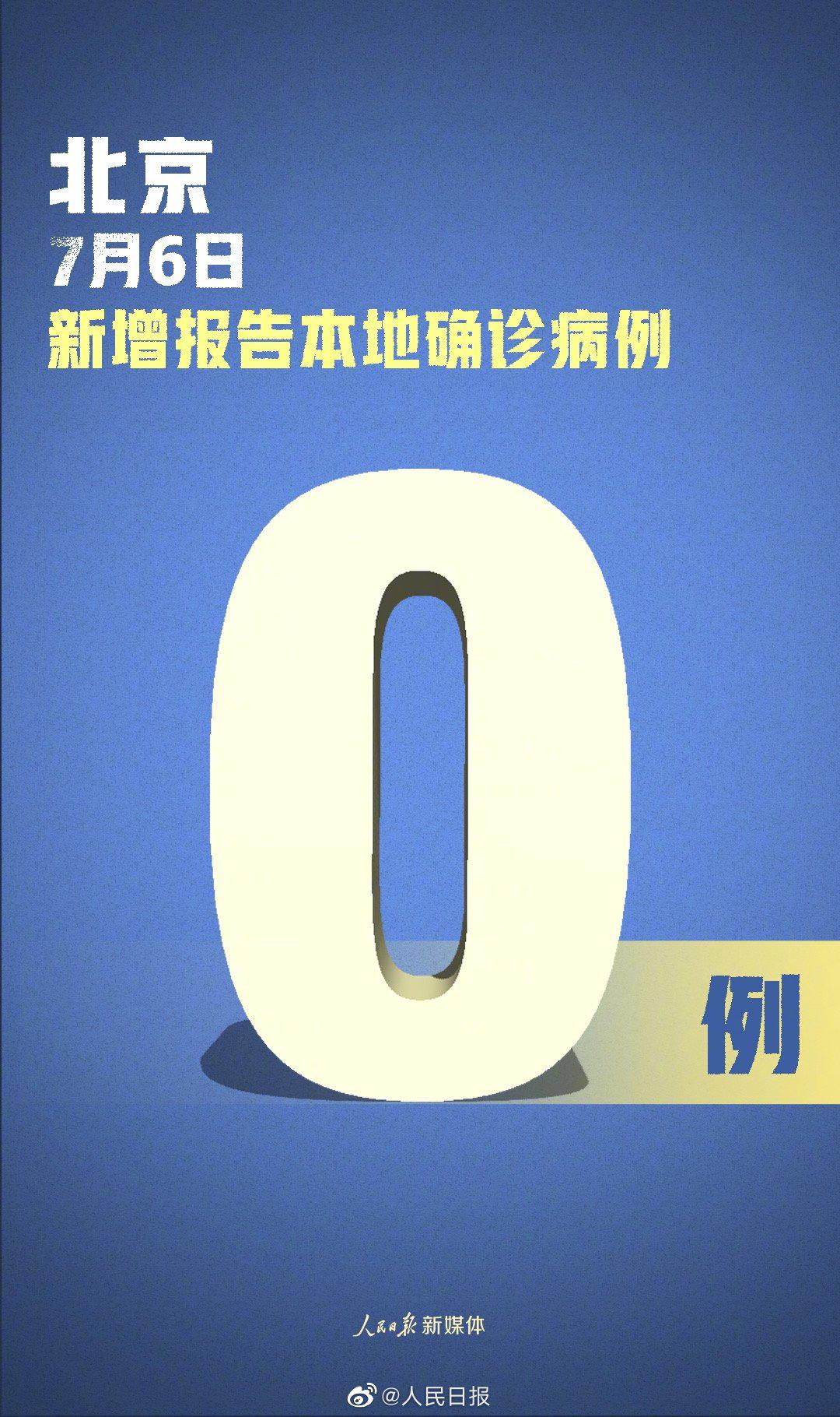 继续加油!北京新发地疫情以来首次新增确诊为零