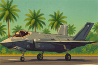 英国F-35战机被迫滞留印度 成当地“形象大使”
