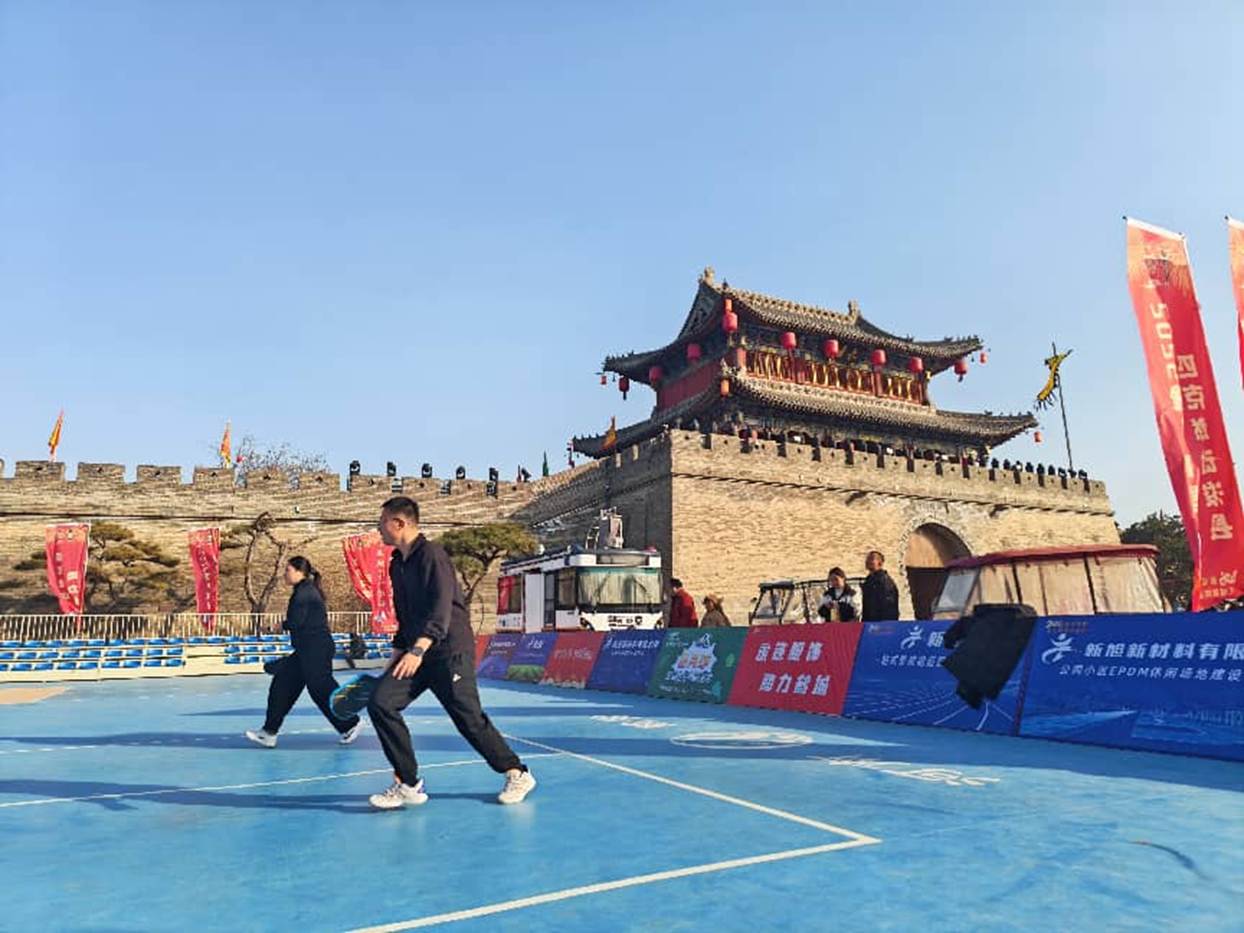 在浚县古城新春挥拍！豫见鹤壁·匹克球联欢系列活动正酣