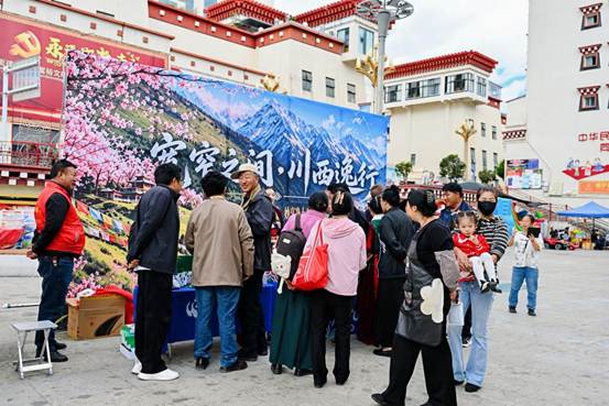 非遗好物集中亮相 有机特产借势出山 四川乡城文化周展销活动赋能乡村振兴