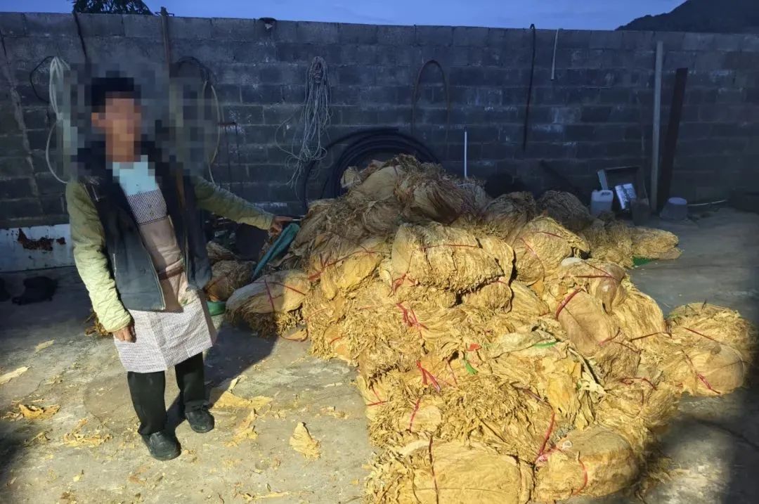 全链条打击，11人落网！内蒙古一地警方破获特大非法经营烟丝案插图2